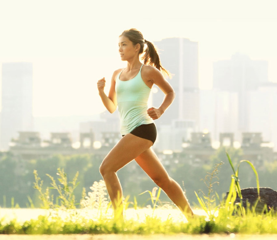 running